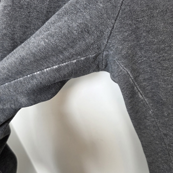 Nike Grey Drawstring Waist Wide Leg Athletic Fitness Sporty Sweatpants Size L - Picture 8 of 9